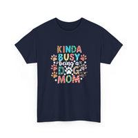 Load image into Gallery viewer, Kinda Busy Dog Mom T‑Shirt
